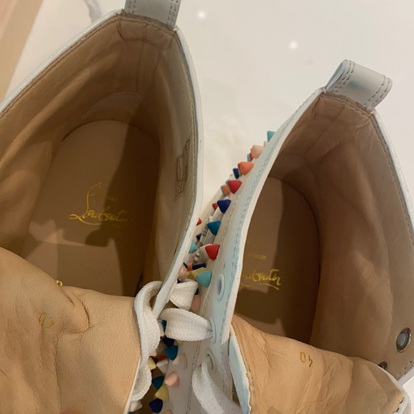Christian Louboutin studded candy sneakers (40) - Picture 3 of 11